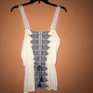 Cute threaded tank top